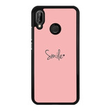 Funda Protector Para Huawei Smile Tumblr Mujer Letras 