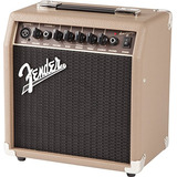 Fender Acoustasonic Amplificador De Guitarra Acústica De 15 