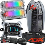 Kit Smart Control Ajk Distancia + 2 Strobos Rgb + Voltimetro