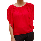 Blusa De Mujer Bordad Tall M Import Motivi  Simil Rapsodia