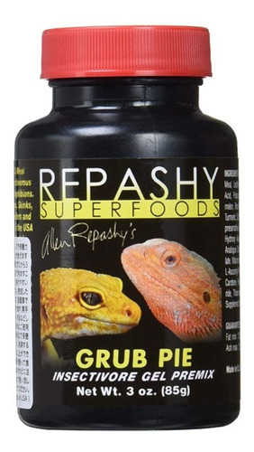 Grub Pie Reptile Marca Repashy De 85 Gramos