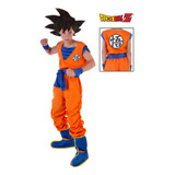 Disfraz Para Niño Goku Talla Medium 8-10 Halloween