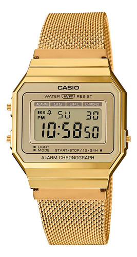 Casio Vintage Dorado A700wmg-9avt