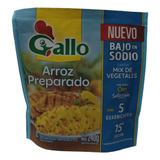 Gallo Arroz Prep Mix De Vegetales 240 G Bajo Sodio S/tacc X2