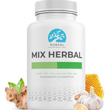 Mix Herbal (ajo, Jengibre, Canela, Propóleo) En Cápsulas