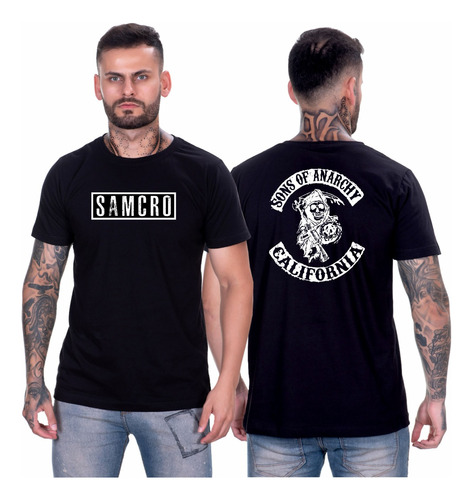Camiseta Net Sons Of Anarchy Samcro Lançamento Forasteiro