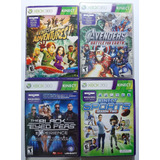 Lote 4 Jogos Para Kinect Xbox 360 / Pacote