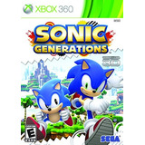 Videojuego: Sonic Generations Para Xbox 360 Sega