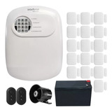 Kit Alarme Intelbras Monitorado App Celular 16 Sensor S/ Fio