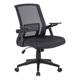 Silla De Oficina Ergonómica Tapizado De Malla /03-dbg1497 Color Negro