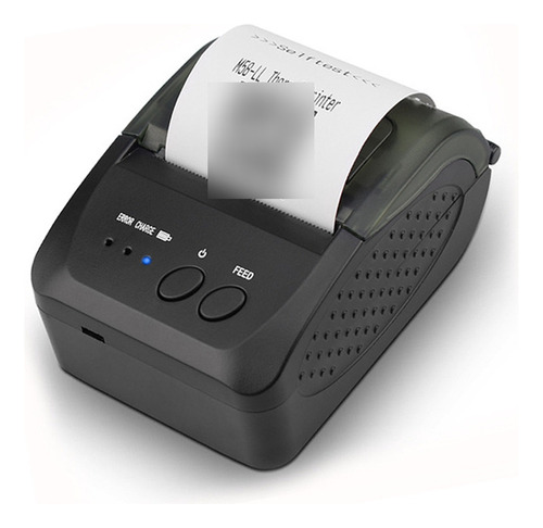 Mini Impressora Térmica Bluetooth Sem Fio Portátil De 58mm