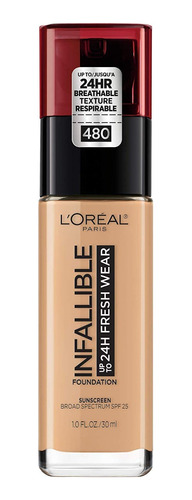 Base De Maquillaje L'oréal Paris Infaillible 24h Fresh Wear 