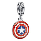 Charm Escudo Capitán America Avenger Compatible Pandor Regal