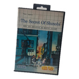 The Secret Of Shinobi Na Caixa Orig Sem Manual Master System