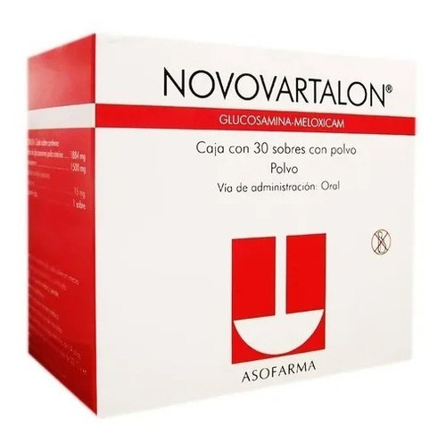 Novovartalon Sobres Con 30 Sulfato De Glucosamina