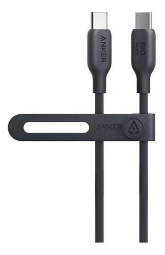 Cable Usb C-c Anker 544 Material Bio 1mt Carga Rápida 100w