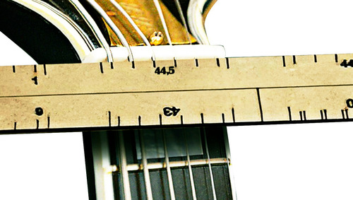 Regla Compensada Calibración Cejuelas Guitarra Luthier 