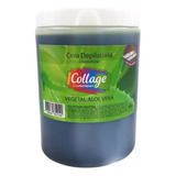 Cera Depilatoria Collage Descartable Vegetal Aloe Vera 1 Kg 