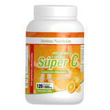 Vitamina C  Pura 120 Cápsulas De 1000 Mg  