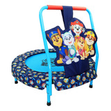 Paw Patrol - Mini Trampolín Para Niños Pequeños Con Asa,.