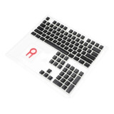 Redragon A130b Keycaps Scarab Black English Layout Pbt