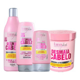 Kit Forever Liss Desmaia Cabelo (4 Produtos)