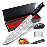 Mosfiata Cuchillo De Chef Profesional Súper Afilado De 8  Co