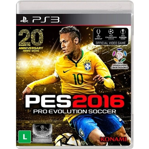 Pro Evolution Soccer 2016 Pes - Ps3 Mídia Física Seminovo 