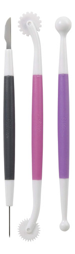 Wilton Basic 3-piece Fondant And Gum Paste Tool Set