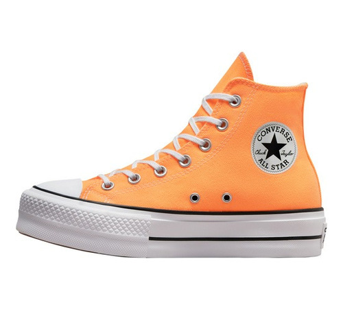 Tenis Converse Mod. A03052f Plataforma Naranja Unisex / J