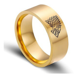 Anillo Acero Inoxidable Game Of Thrones House Stark