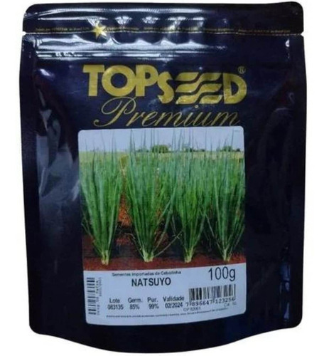 Semente De Cebolinha Natsuyo - 100gr - Topseed