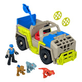 Imaginext Vehículo De Juguete Rastreadora De Dinosaurios Color Multicolor