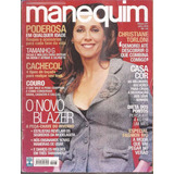 Manequim Nº  547 Julho De 2005 Com Moldes Christiane Torloni