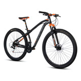 Mercurio Bicicleta Ranger Pro R29 2020, Negra Con Toque