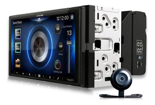 Pantalla Alpine Ilx-w670 Android + Amplificador Kta-450 +cam