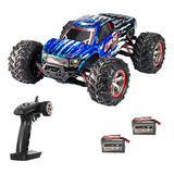 Carro De Carreras A Control Remoto Oem 4 Wj-0557 Wasume Cars A 1:10 Azul