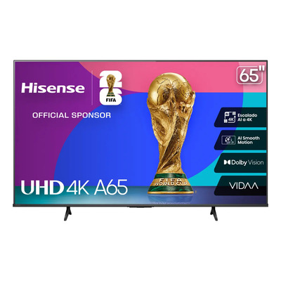 Hisense Smart TV Pantalla 65 Pulgadas LED 65A65NV Vidaa | Meses sin interés