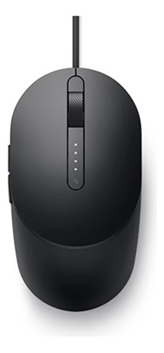 Mouse Dell Preto Com Fio Ms3220p Laser Preto 3200 Ppp