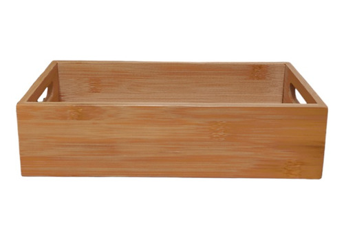 Cajón Organizador Rectangular Bamboo Liviano