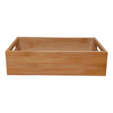 Cajón Organizador Rectangular Bamboo Liviano