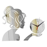 Reloj Silencioso Moderno 3d Diy Pegatina Decorativa Platas