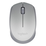 Mouse Inalámbrico Logitech M170 Plateado