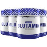 Combo 4x Premium Glutamina 250g - Entrega Rápida 