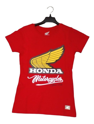 Remera Honda Original Mujer T L Temporada 2022