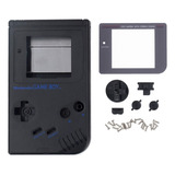 Carcasa Para Game Boy Dmg Color Solido Negro