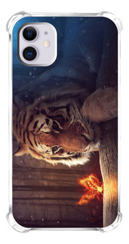 Capa Capinha Personalizada Natureza Beleza Borboleta E Tigre