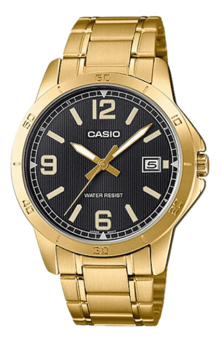 Reloj Casio Hombre Metal Mtp-v004g-1b Original
