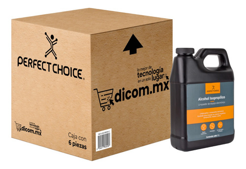 Perfect Choice Pc-034094 Alcohol Isopropílico - Caja Máster