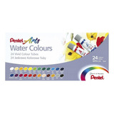 Acuarela Pentel 24 Colores